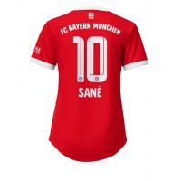 Bayern Munich Leroy Sane #10 Fußballbekleidung Heimtrikot Damen 2022-23 Kurzarm